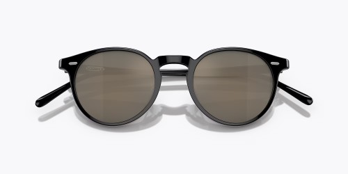 OLIVER PEOPLES OV5529SU ROGER FEDERER N.02 (HANDMADE IN JAPAN) - 177239 - 48 Lunettes de soleil Noir Rond