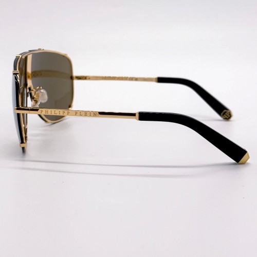 Philipp Plein SPP075 STUD - 400G - 69 Lunettes de soleil Shield