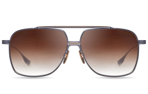 Dita ALKAMX DTS100-A - 03 - 61 Lunettes de soleil Noir, Or Pilote (Aviateur)