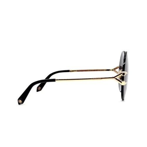 Roberto Cavalli SRC006 - 0300 - 63 Lunettes de soleil Or Rond