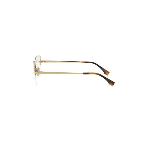 Fendi FE50107F - 030 - 53 Cadres optiques Or, Havane Angulaire