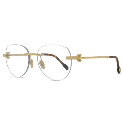 Fred FG50068U - 032 - 55 Cadres optiques Or, Havane Coussin arrondi