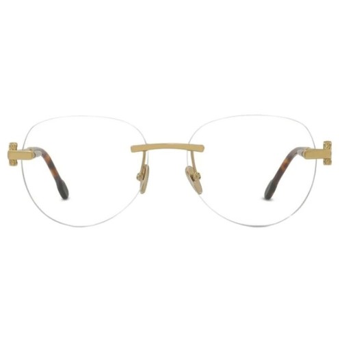 Fred FG50068U - 032 - 55 Cadres optiques Or, Havane Coussin arrondi