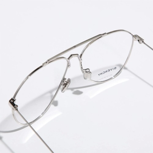 Givenchy GV50038U - 016 - 55 Cadres optiques Argent Pilote (Aviateur)