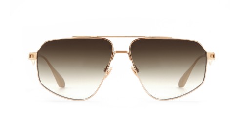 Maybach THE CHIEF I - RG-RG-Z62 - 61 - PLAQUÉ OR (GOLD PLATED) Lunettes de soleil Or Pilote (Aviateur)