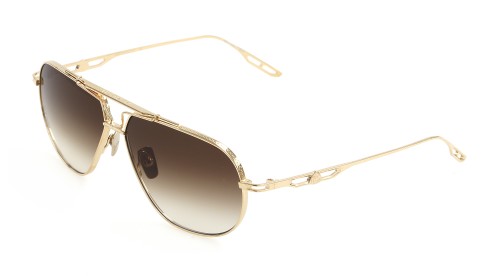 Maybach THE COMMANDER I - MG-Z62 - 64 - PLAQUÉ OR (GOLD PLATED) Lunettes de soleil Gold Pilot (Aviator)