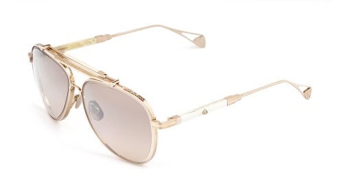 Maybach THE OBSERVER I - CHG-HR-Z58 - 62 Lunettes de soleil Gold Pilot (Aviator)