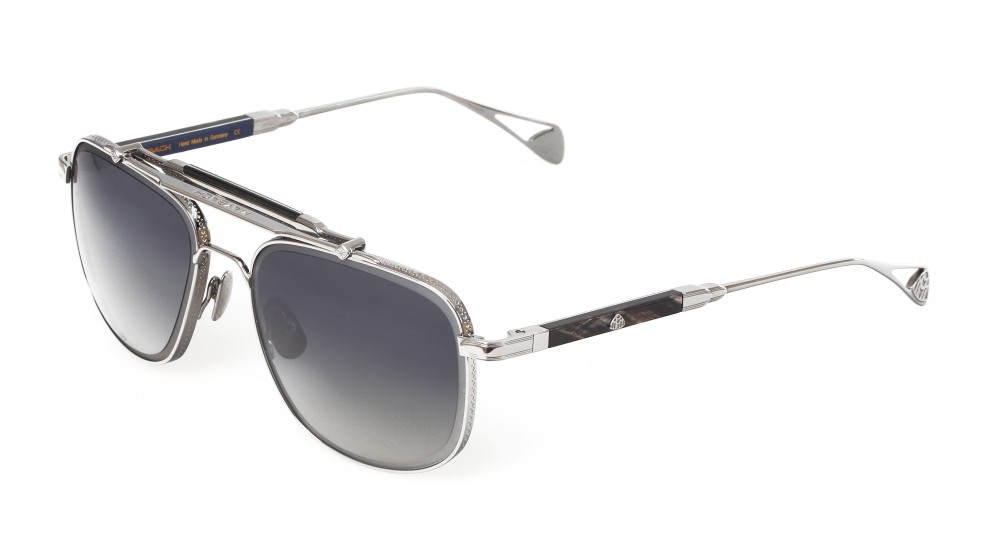 Maybach THE OBSERVER II - R-HAG-Z06 - 59 Lunettes de soleil Silver Pilot (Aviator)