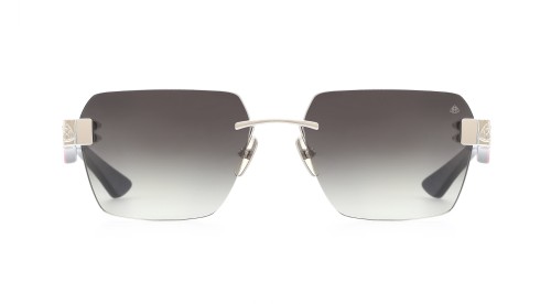 Maybach THE MAGIC I - PA-WDG-M11 - 59 Lunettes de soleil Argent, Rouge, Bleu Angulaire