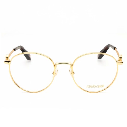 Roberto Cavalli VRC047 - 0400 - 52 Cadres optiques Or, Havane foncé Rond