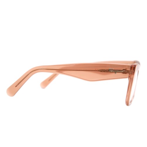 Salvatore Ferragamo SF2865 - 749 - 55 Cadres optiques Rose, Transparent Œil de chat