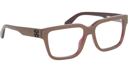 Off-White OERJ07M (STYLE 7M) - 7400 - 56 Cadres optiques Marron Angulaire
