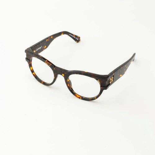 Off-White OERJ087 (STYLE 87) - 6000 - 51 Cadres optiques Havane foncé Rond