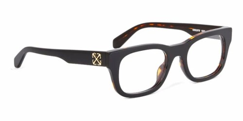 Off-White OERJ07N (STYLE 7N) - 1000 - 51 Cadres optiques Noir Angulaire