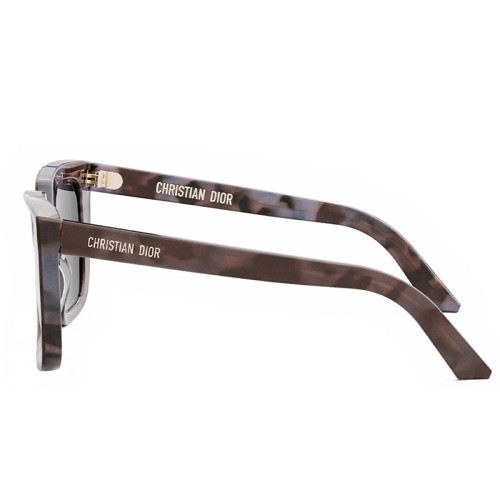 Dior DIORMIDNIGHT S1I - 28A0 O - 53 Lunettes de soleil Havane foncé Angulaire