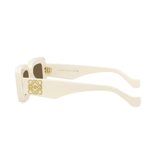 Loewe LW40101I - 25E - 46 Lunettes de soleil Ivoire Angulaire