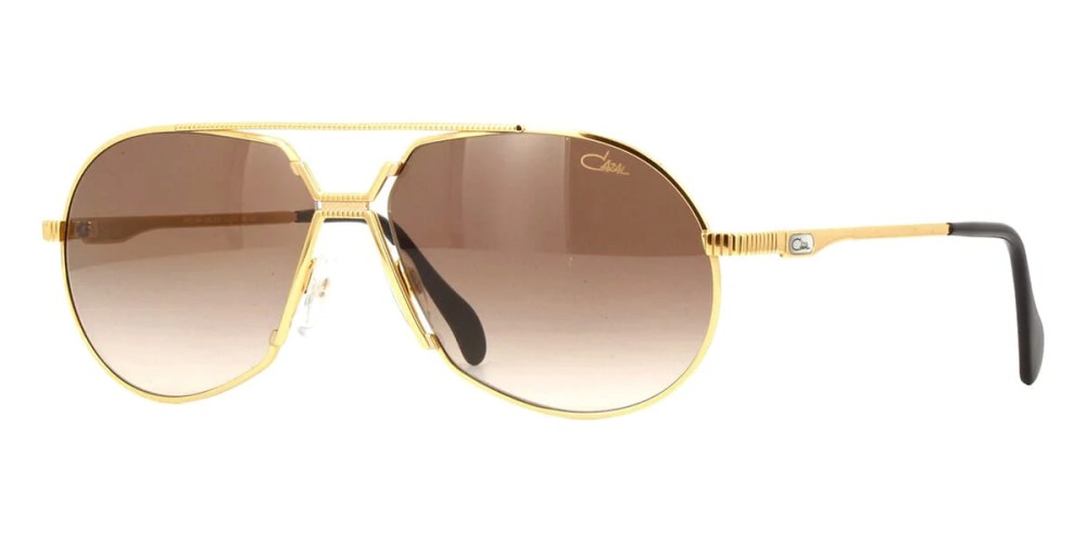 Cazal 968 - 003 - 62 Lunettes de soleil Gold Pilot (Aviator)
