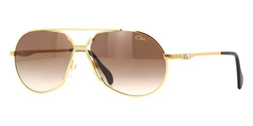 Cazal 968 - 003 - 62 Lunettes de soleil Gold Pilot (Aviator)