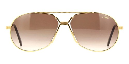 Cazal 968 - 003 - 62 Lunettes de soleil Gold Pilot (Aviator)