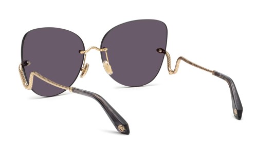 Roberto Cavalli SRC062 - 0300 - 64 Lunettes de soleil Œil de chat