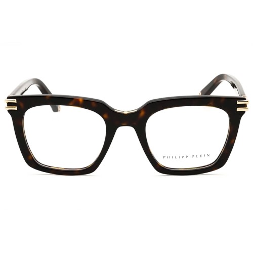 Philipp Plein VPP115 ICON - 0722 - 51 Cadres optiques Havane foncé Angulaire