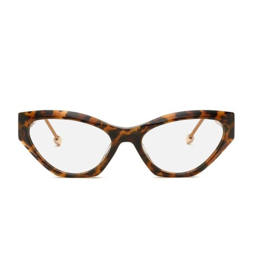 Philipp Plein VPP069S QUEEN - 0LEO - 55 Cadres optiques Havane Œil de chat