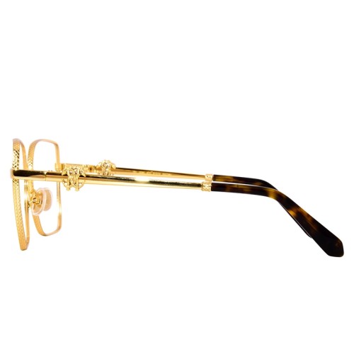 Roberto Cavalli VRC029 - 0400 - 57 Cadres optiques Or, Havane Angulaire