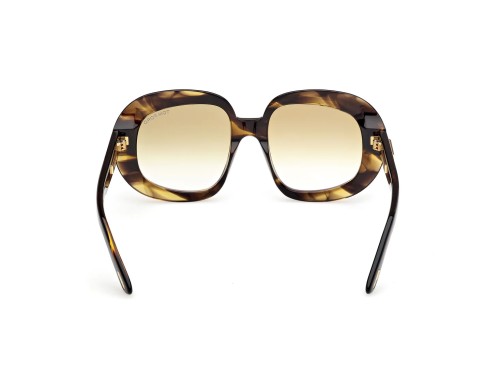 Tom Ford FT1237 ICON COLLECTION - 56F - 53 Lunettes de soleil Havanna Oval