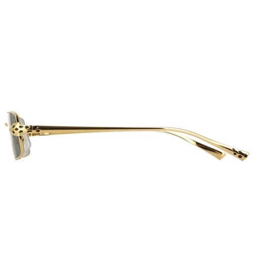 Cartier CT0473S - 003 - 54 Lunettes de soleil Or Angulaire