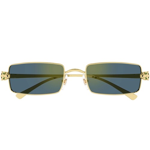 Cartier CT0473S - 003 - 54 Lunettes de soleil Or Angulaire