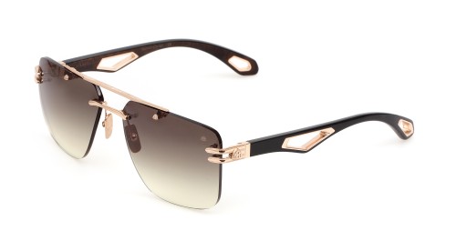 Maybach THE PRESIDENT I - RG-WCM-M12 - 62 - PLAQUÉ OR (GOLD PLATED) Lunettes de soleil Rose gold Square