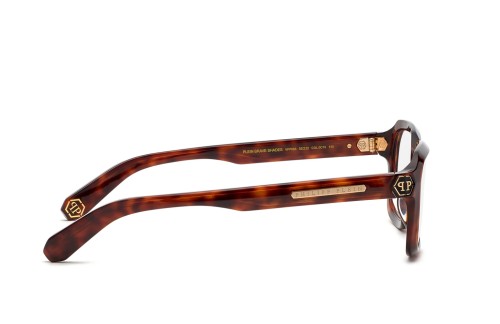 Philipp Plein VPP083 BRAVE SHADE - 0C10 - 52 Cadres optiques Havane Angulaire