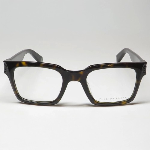 Philipp Plein VPP082 BRAVE SHADES - 0722 - 52 Cadres optiques Havane foncé Angulaire