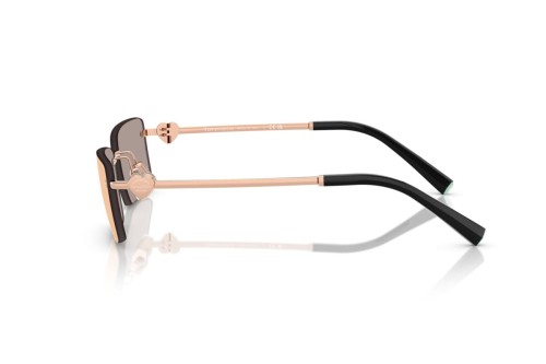 TIFFANY & CO. TF3108B - 61051T - 60 Lunettes de soleil Or rose Angulaire