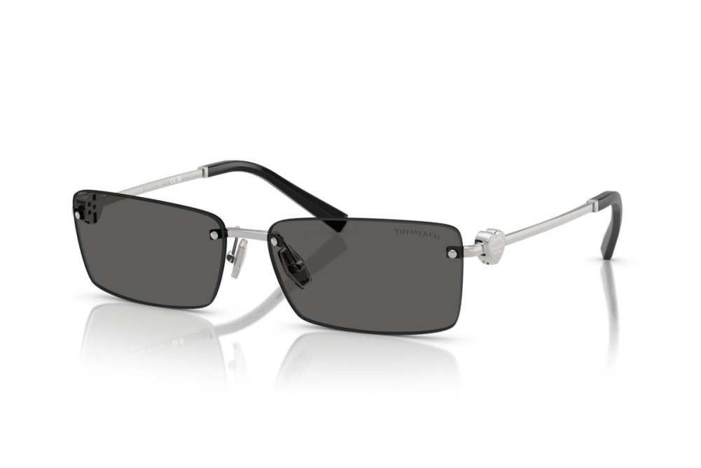 TIFFANY & CO. TF3108B - 6001S4 - 60 Lunettes de soleil Argent Angulaire