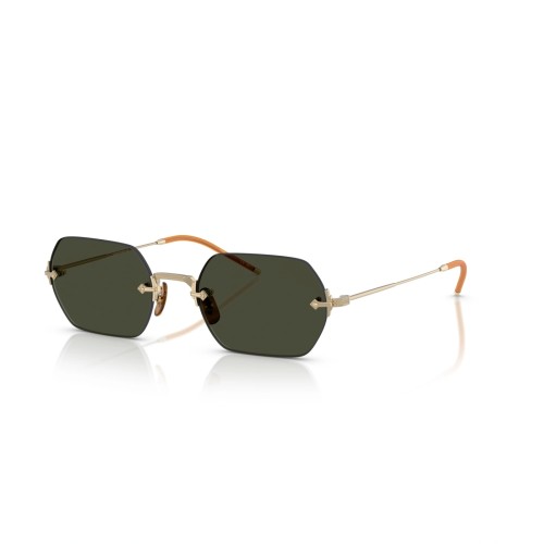 OLIVER PEOPLES OV1353ST TK-13 TITANIUM (HANMADE IN JAPAN) - 503571 - 52 Lunettes de soleil Or Angulaire