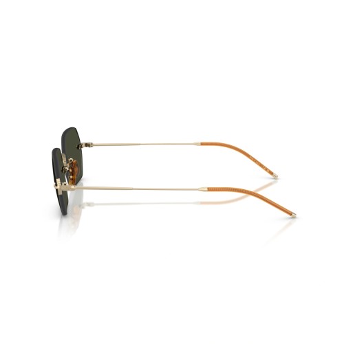 OLIVER PEOPLES OV1353ST TK-13 TITANIUM (HANMADE IN JAPAN) - 503571 - 52 Lunettes de soleil Or Angulaire