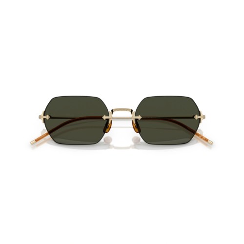 OLIVER PEOPLES OV1353ST TK-13 TITANIUM (HANMADE IN JAPAN) - 503571 - 52 Lunettes de soleil Or Angulaire