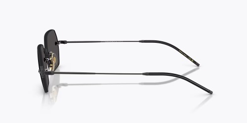 OLIVER PEOPLES OV1353ST TK-13 TITANIUM (HANMADE IN JAPAN) - 506287 - 52 Lunettes de soleil Noir Angulaire