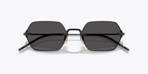 OLIVER PEOPLES OV1353ST TK-13 TITANIUM (HANMADE IN JAPAN) - 506287 - 52 Lunettes de soleil Noir Angulaire