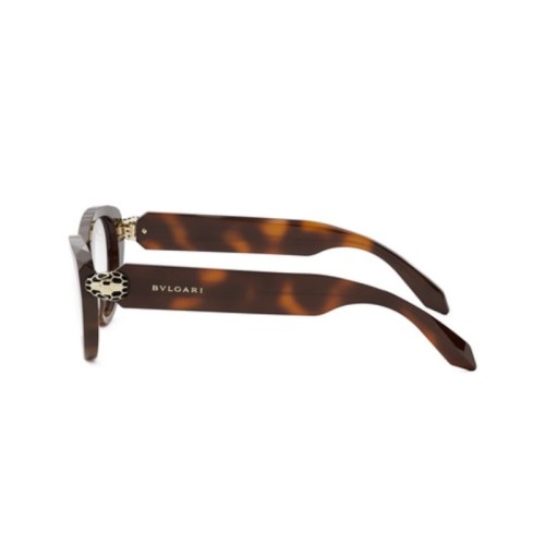 Bvlgari BV50029I SERPENTI - 053 - 52 Cadres optiques Havane Œil de chat