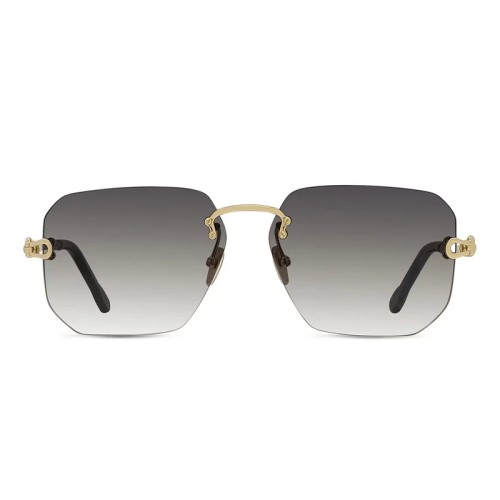 Fred FG40067U - 30B - 60 Lunettes de soleil Gold Square