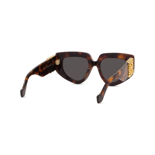 Loewe LW40154U - 52A - 51 Lunettes de soleil Havane foncé Œil de chat