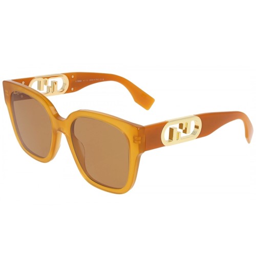 Fendi FE40063I - 44J - 54 Lunettes de soleil Orange Angulaire