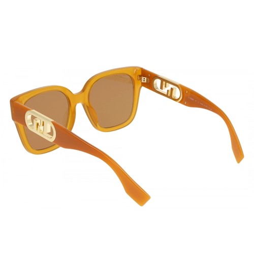 Fendi FE40063I - 44J - 54 Lunettes de soleil Orange Angulaire