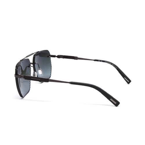 Chopard SCHL53 - 0672 - 64 Lunettes de soleil Noir Pilote (Aviateur)