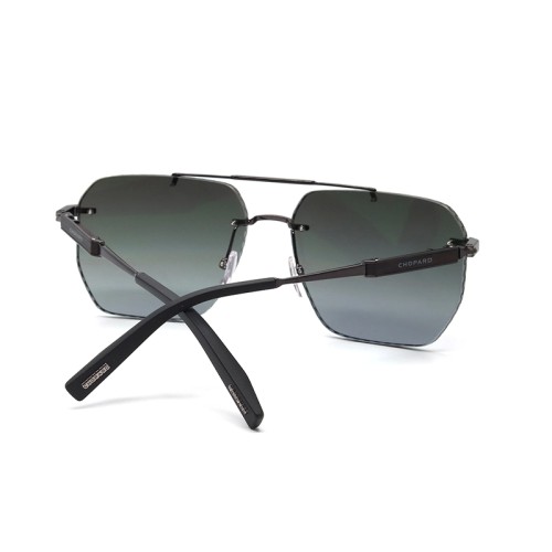 Chopard SCHL53 - 0672 - 64 Lunettes de soleil Noir Pilote (Aviateur)