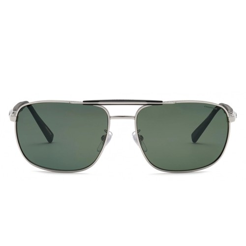 Chopard SCHF81 - 579P - 62 - AVEC DES VERRES POLARISÉS Lunettes de soleil Argent, Noir Pilote (Aviateur)