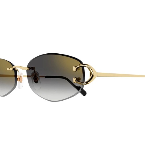 Cartier CT0467S - 001 - 57 Lunettes de soleil Oval