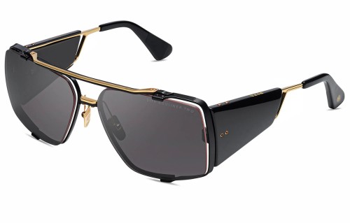 Dita SOULINER-TWO DTS 136 - 03 - 64 Lunettes de soleil Noir Pilote (Aviateur)